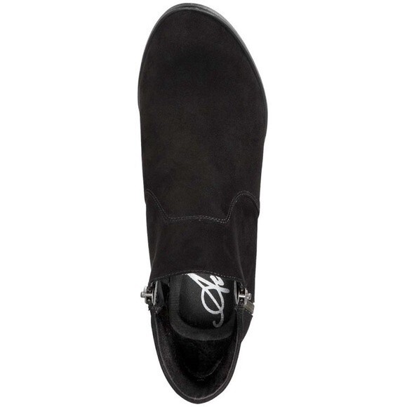 American Rag Abby Fabric Closed Toe Ankle Boot Women's Sz 6.5 Biker Goth Baddie - Picture 5 of 7